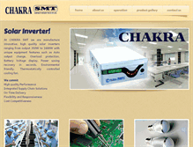 Tablet Screenshot of chakrasmt.com